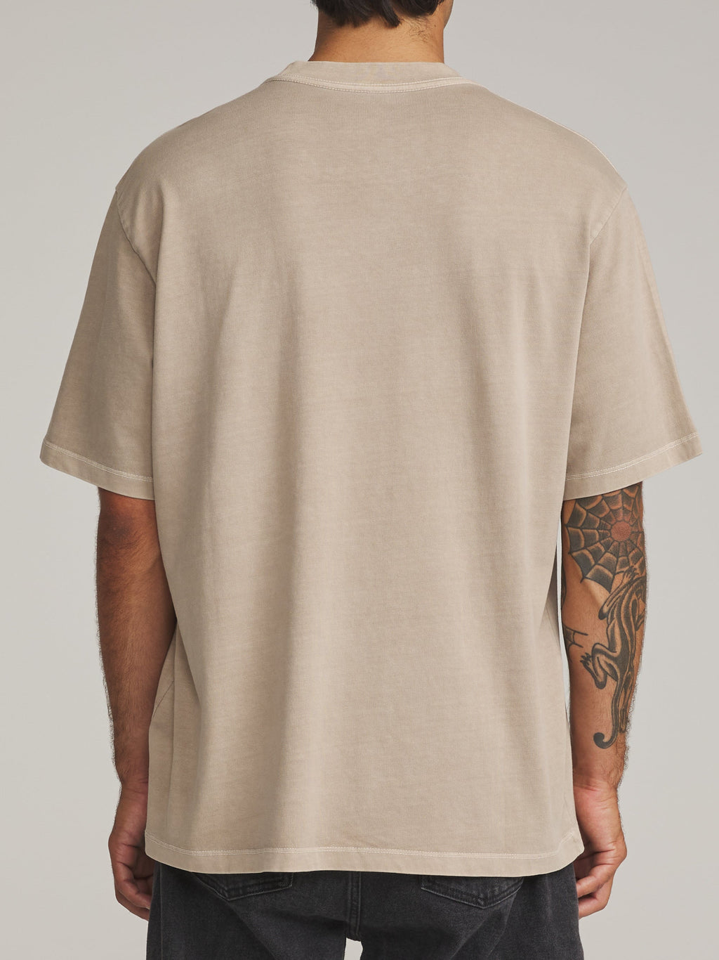 Katin Box Fit Tee Taupe Vintage Wash