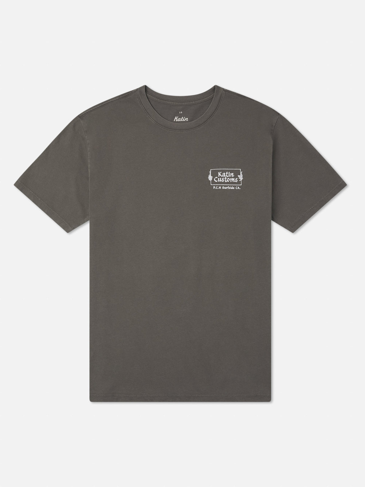 Katin Boys Void Tee Lead Vintage Wash