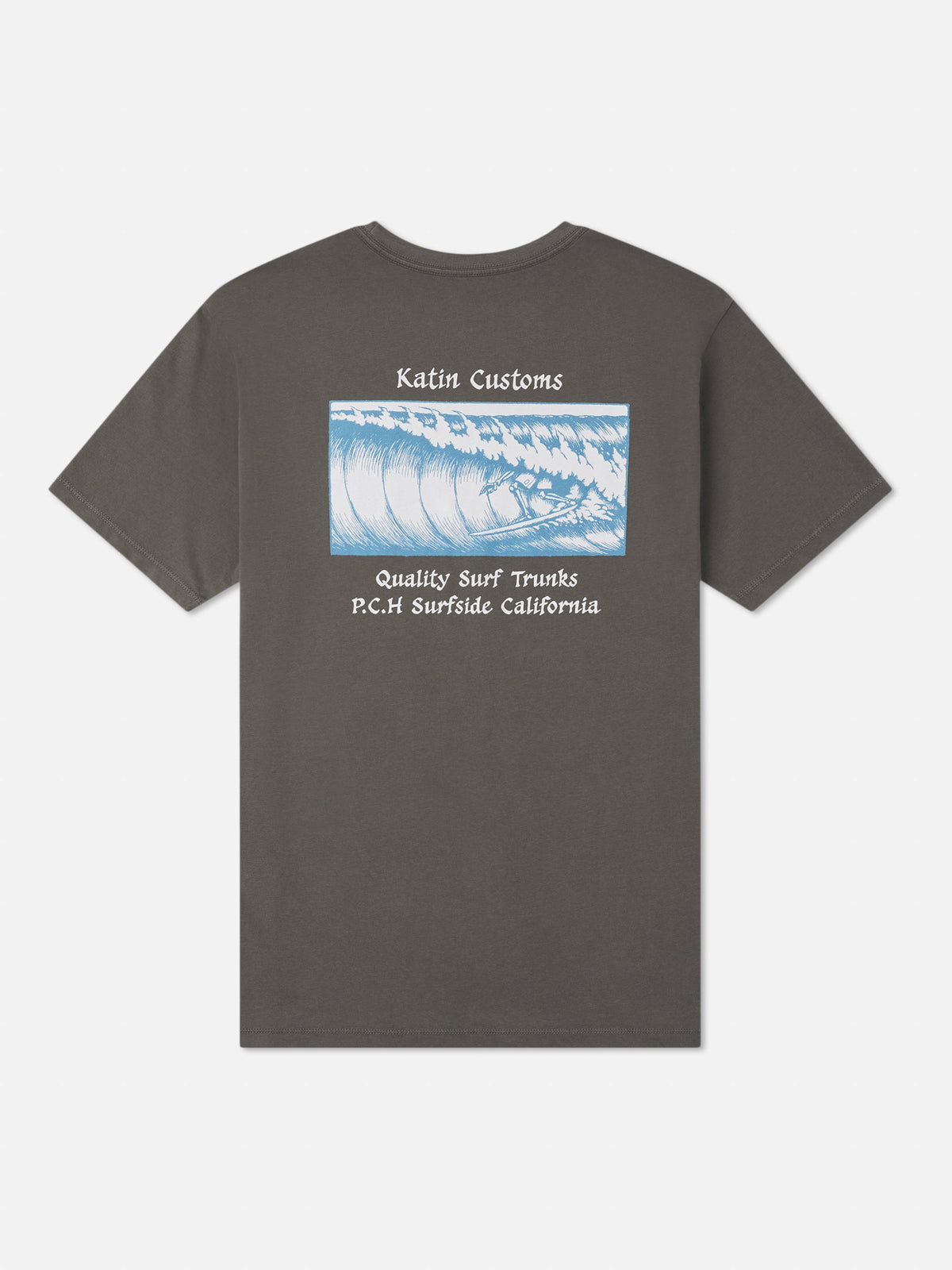 Katin Boys Void Tee Lead Vintage Wash