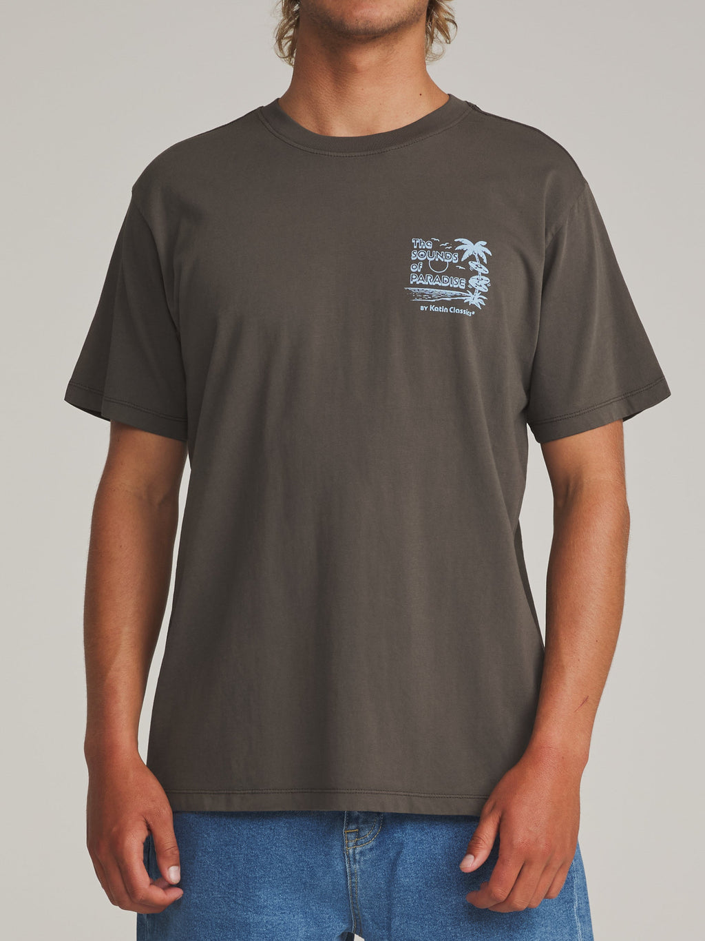 Katin Sonics Tee Lead Vintage Wash