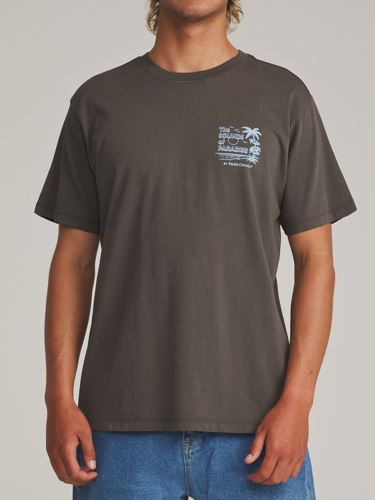 Katin Sonics Tee Lead Vintage Wash