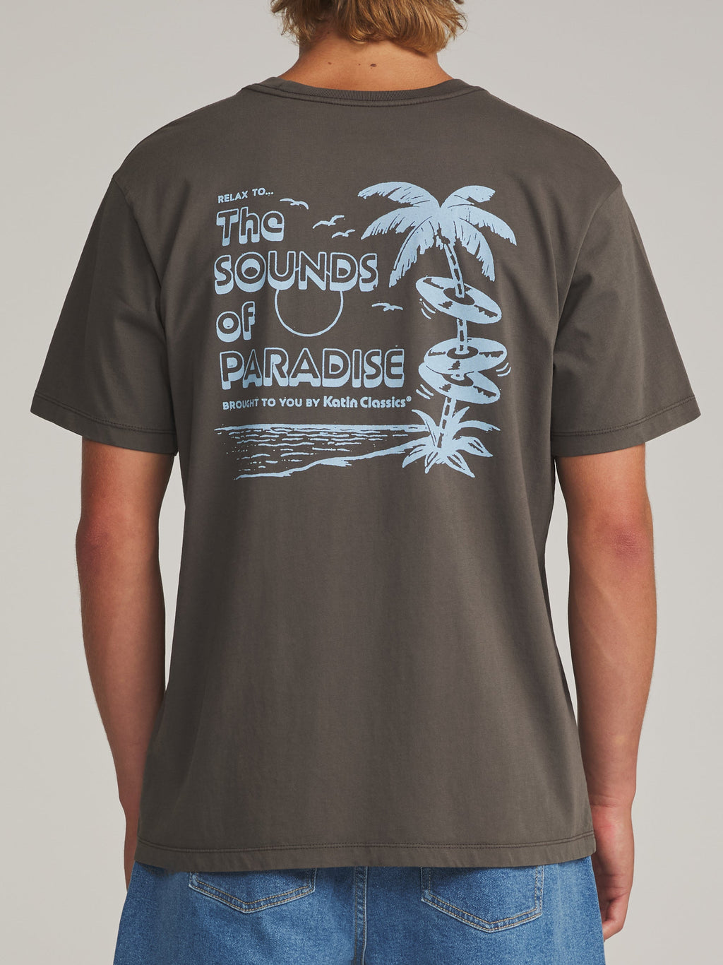 Katin Sonics Tee Lead Vintage Wash
