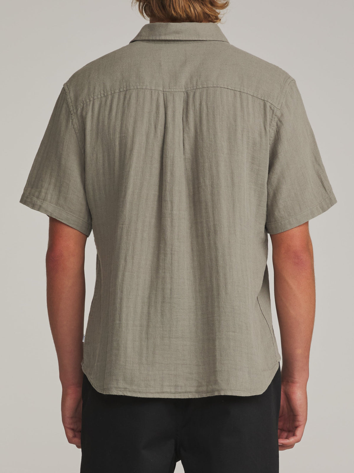 Katin Alan Solid Shirt Gray Green