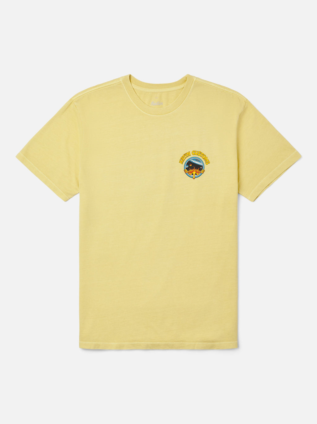 Katin Vantasy Tee Dusty Yellow Vintage Wash