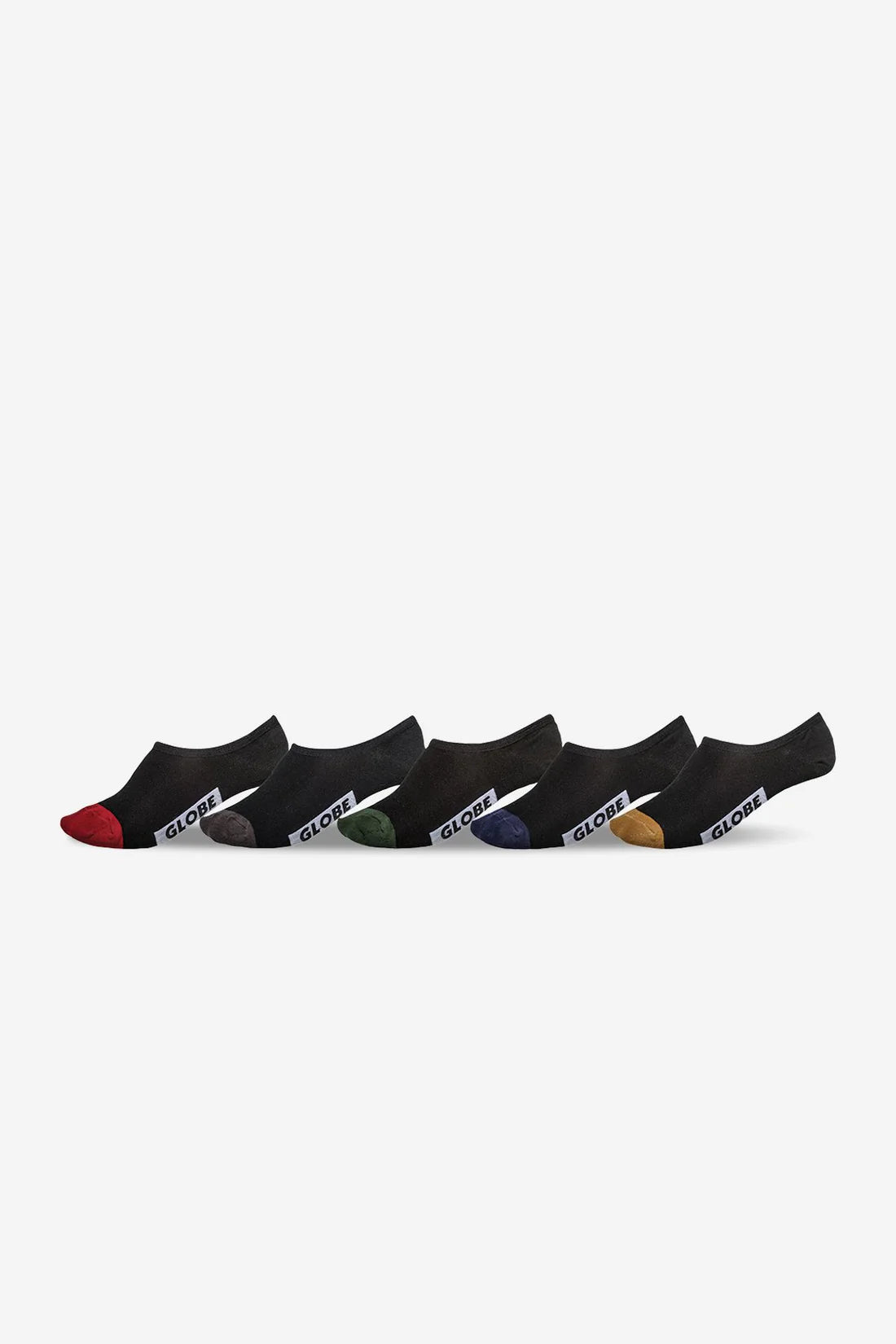 Globe Dip Invisible Sock 5 Pack 7-11