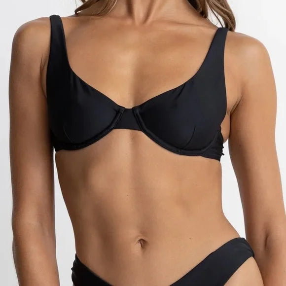 Rhythm Classic Underwire Top Black