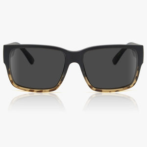 Madson Classico Sunglasses Black Tortoise Fade / Grey Polarized