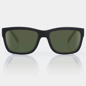 Madson Freeman Sunglasses Black Matte / G15 Polarized