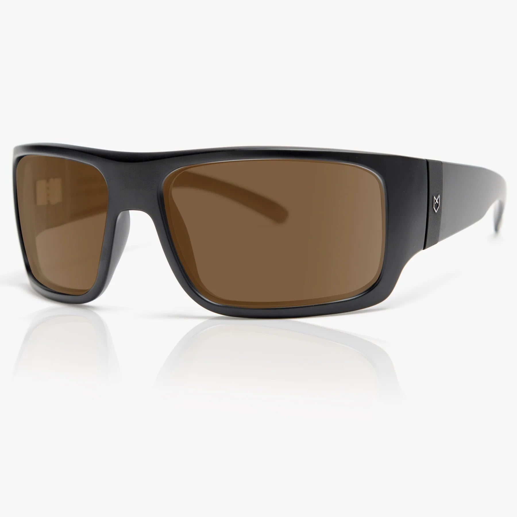 Madson Manic Sunglasses Black Matte / Bronze Polarized