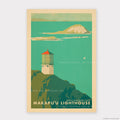 Nick Kuchar Makapuu Lighthouse - 12x18 Hawaii Travel Print
