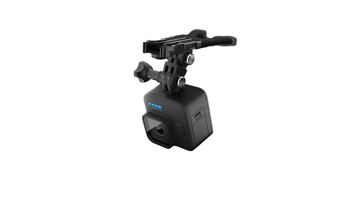 GoPro Bite Mount with HERO camera