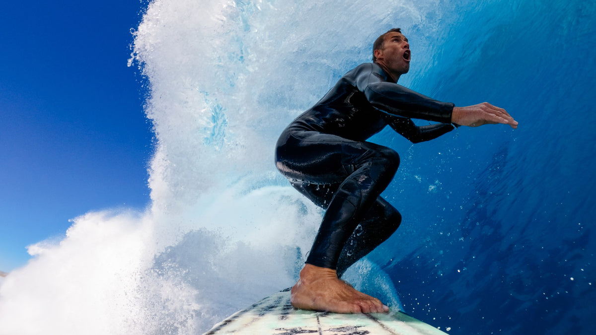 Surfboard POV from GoPro