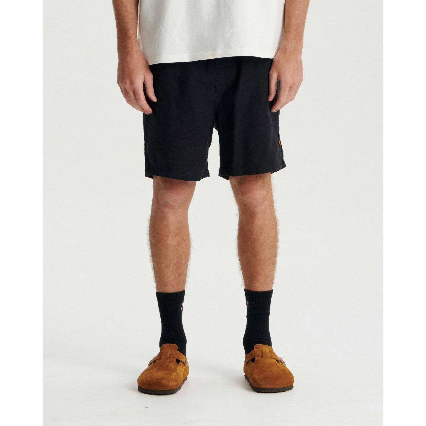 TCSS Cruiser Linen Shorts Vintage Black