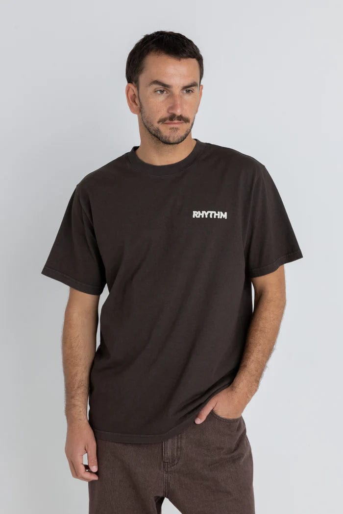 Rhythm Cosmic Vibrations T-Shirt Vintage Black