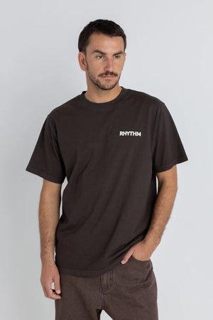 Rhythm Cosmic Vibrations T-Shirt Vintage Black
