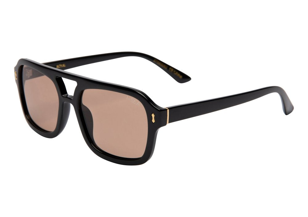 I-Sea Royal Shades Black/Brown Polarized