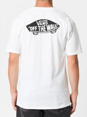 Vans Style 76 Back SS Tee WHT/BLK