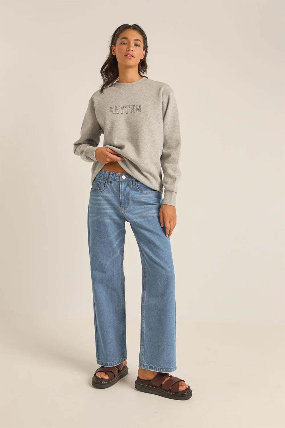 Rhythm Flagship Boyfriend Fleece Crew