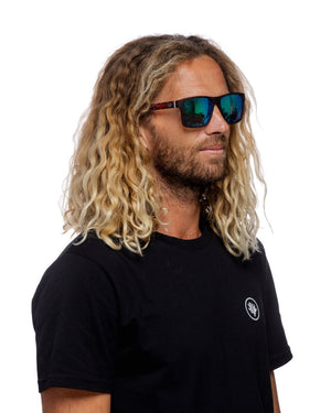 I-Sea Ryder Shades Tort/Green Mirror Polarized