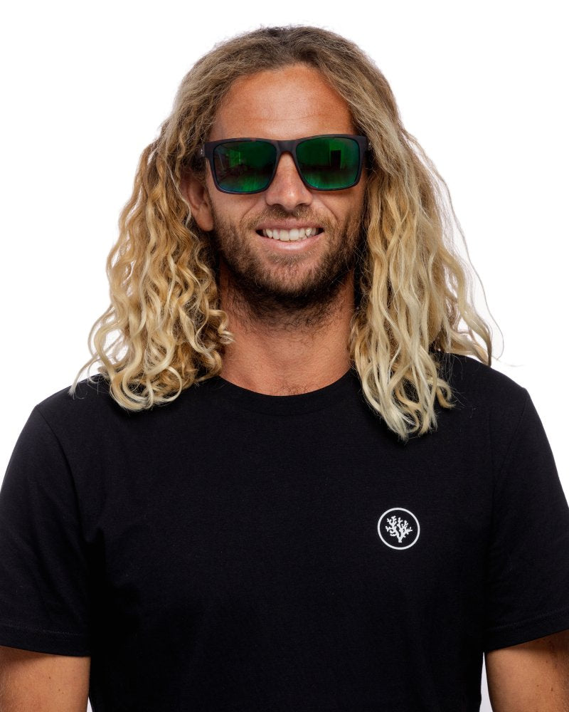 I-Sea Ryder Shades Tort/Green Mirror Polarized