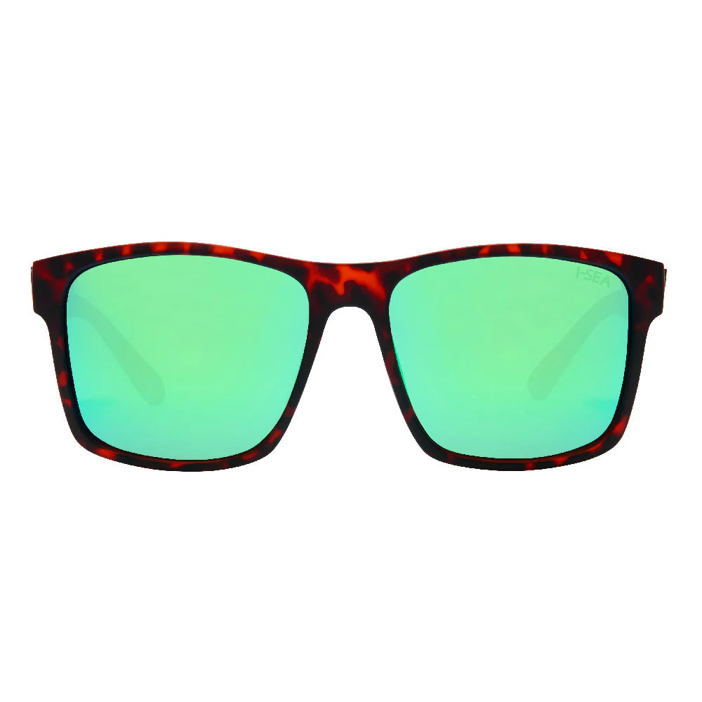 I-Sea Ryder Shades Tort/Green Mirror Polarized