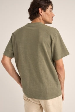 Rhythm Vintage Terry SS T-Shirt Sage