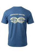 SantoLoco Haleiwa Bridge Tee - Slate Blue