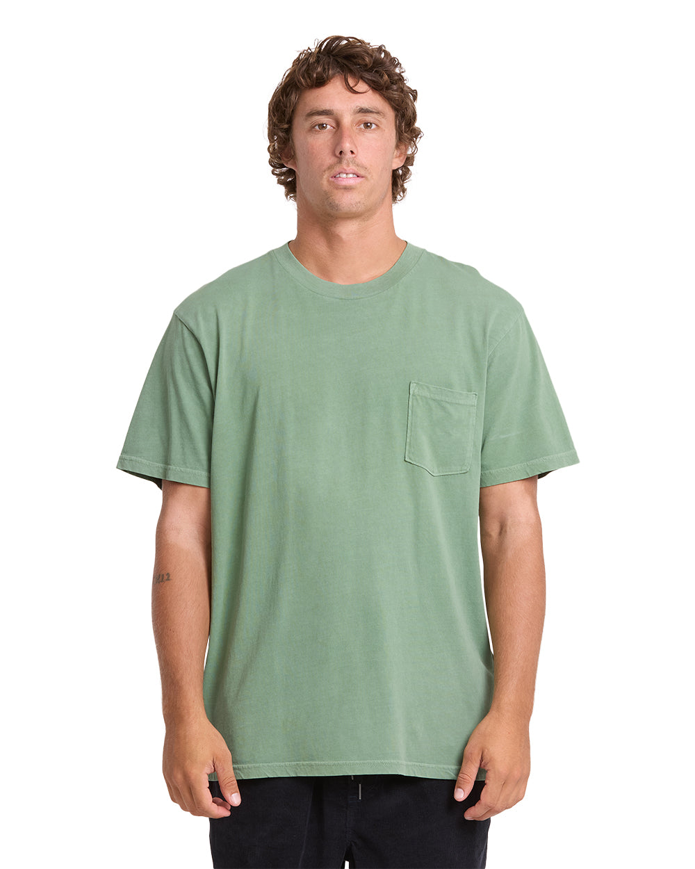 Billabong Essential Pocket WW Premium SS T-Shirt Hedge Green
