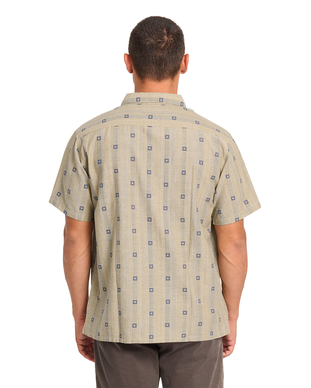 Billabong Sundays Jacquard SS Shirt Pale Khaki