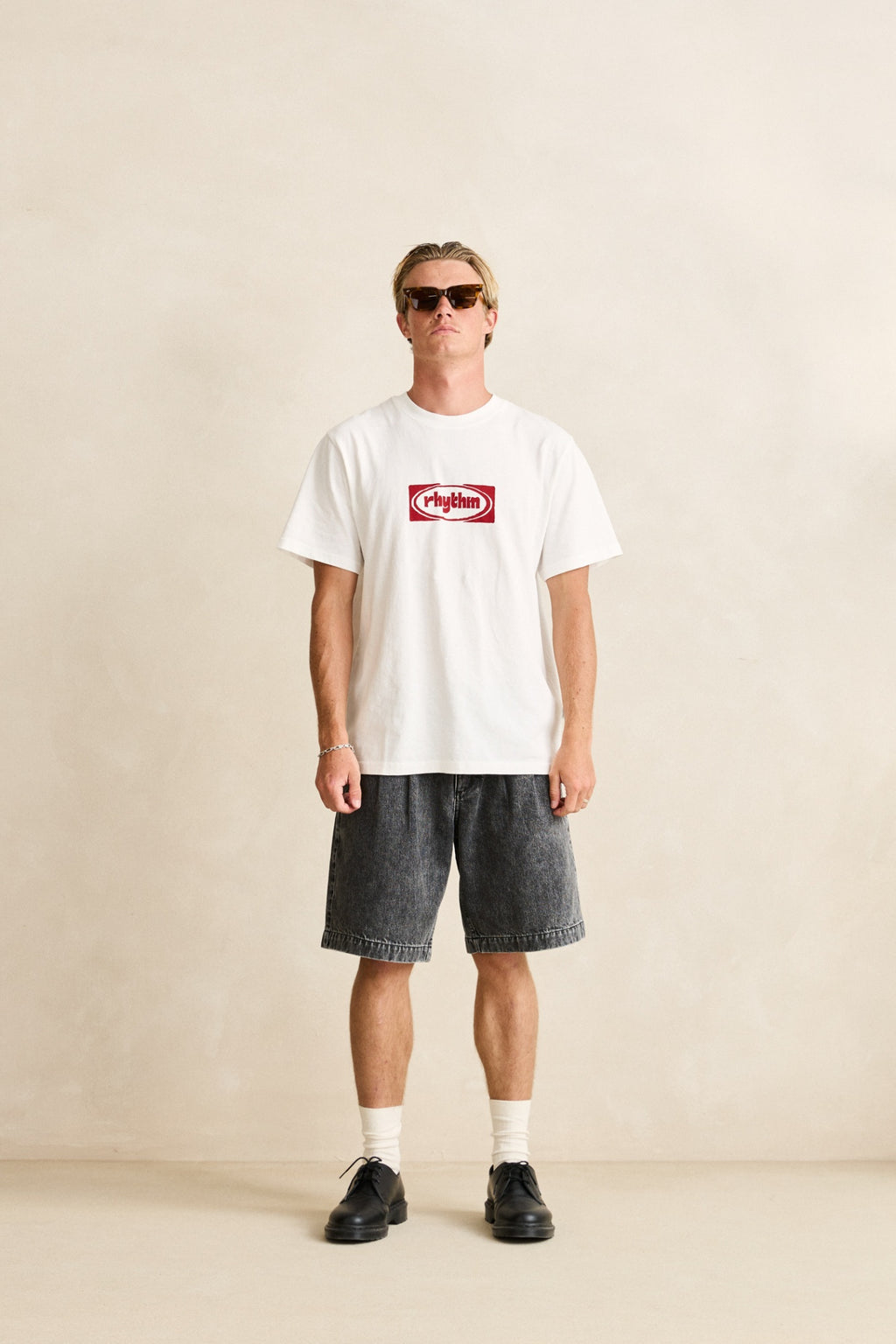 Rhythm Towner Vintage SS T-Shirt Vintage White