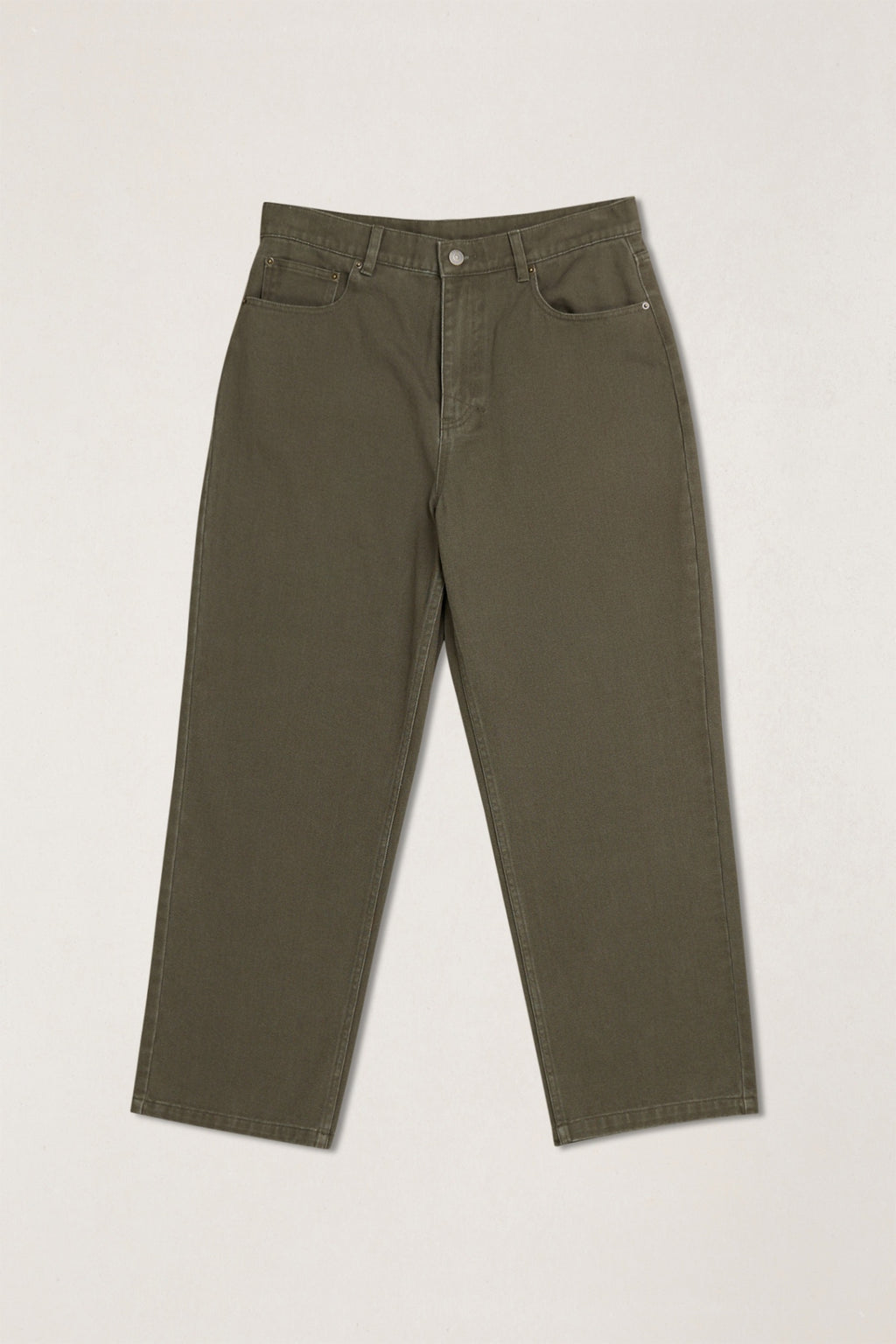 Rhythm Essential Relaxed Straight Jean Dark Olive