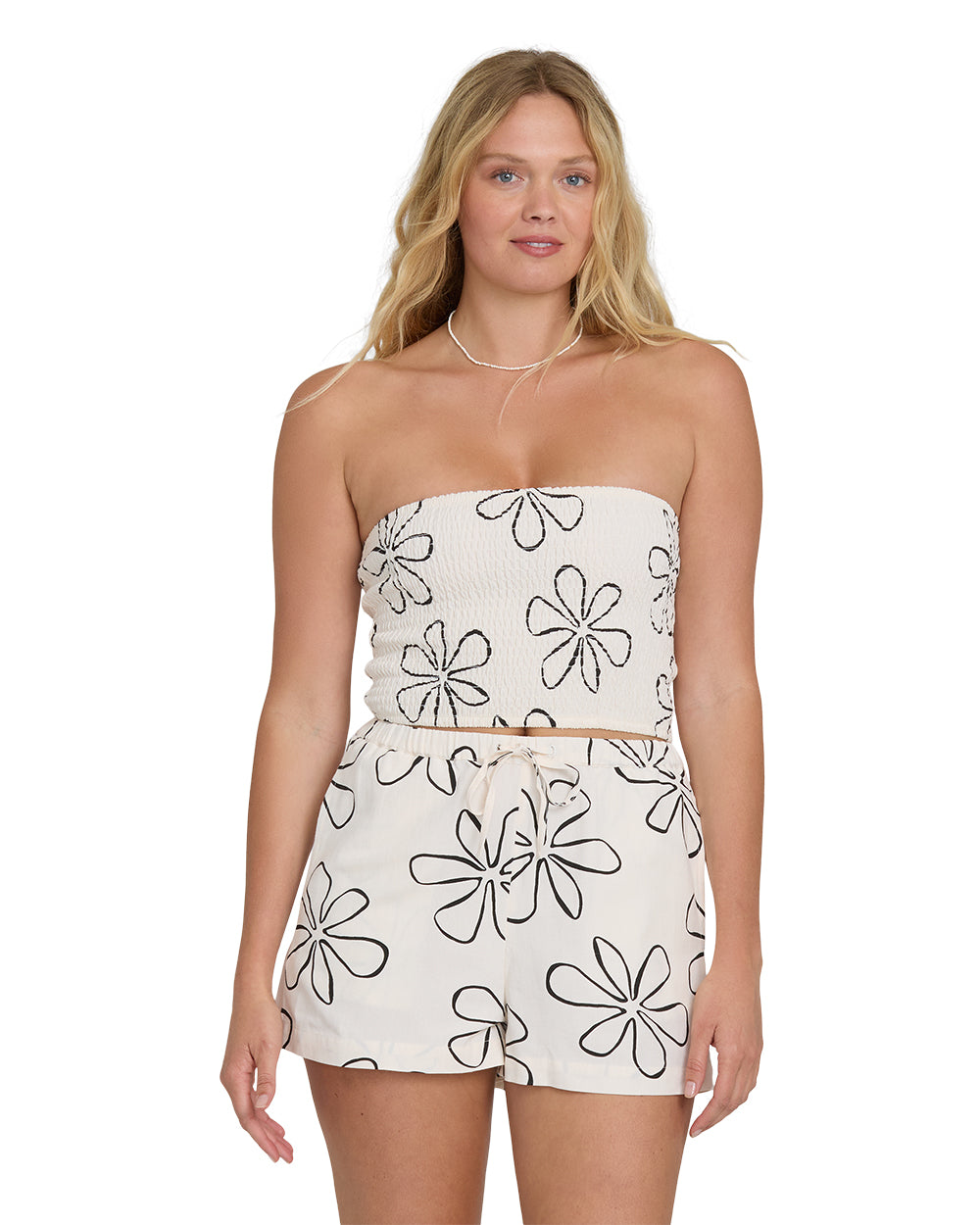 Billabong Keep It Simple 2 Tube Print White Cap