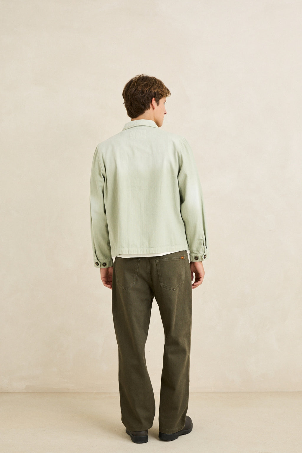 Rhythm Essential Relaxed Straight Jean Dark Olive