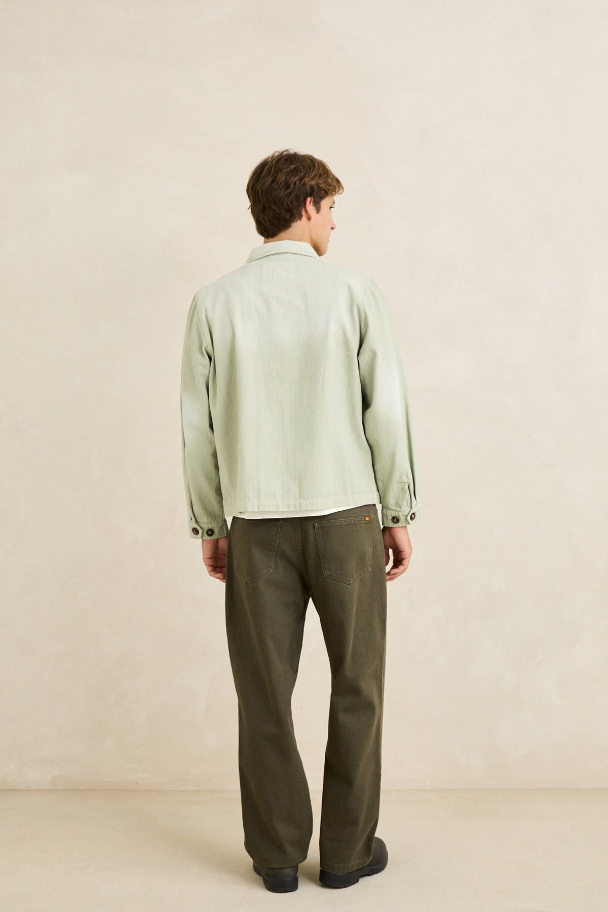 Rhythm Essential Relaxed Straight Jean Dark Olive