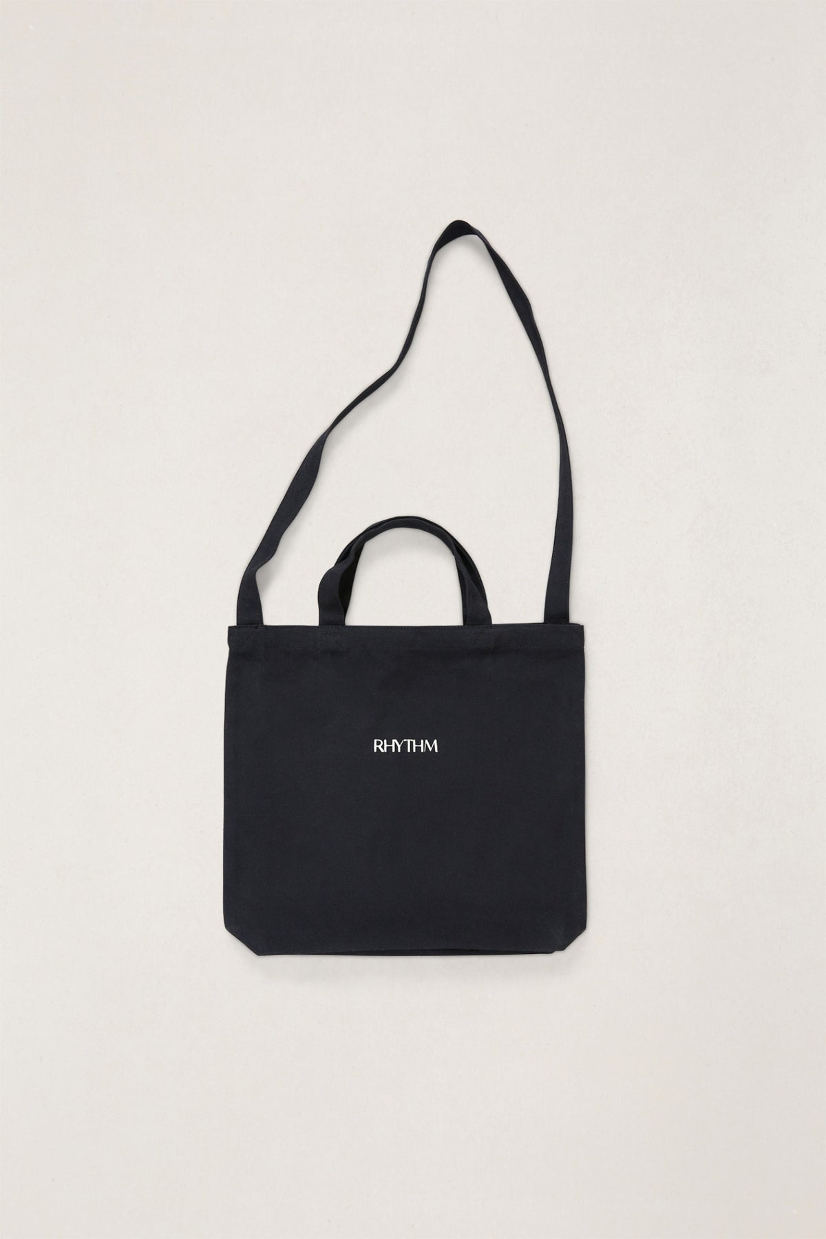 Rhythm Record Tote Bag Black