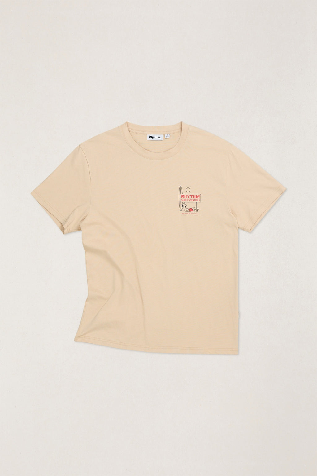 Rhythm Bike Wanderer SS T-Shirt Sand