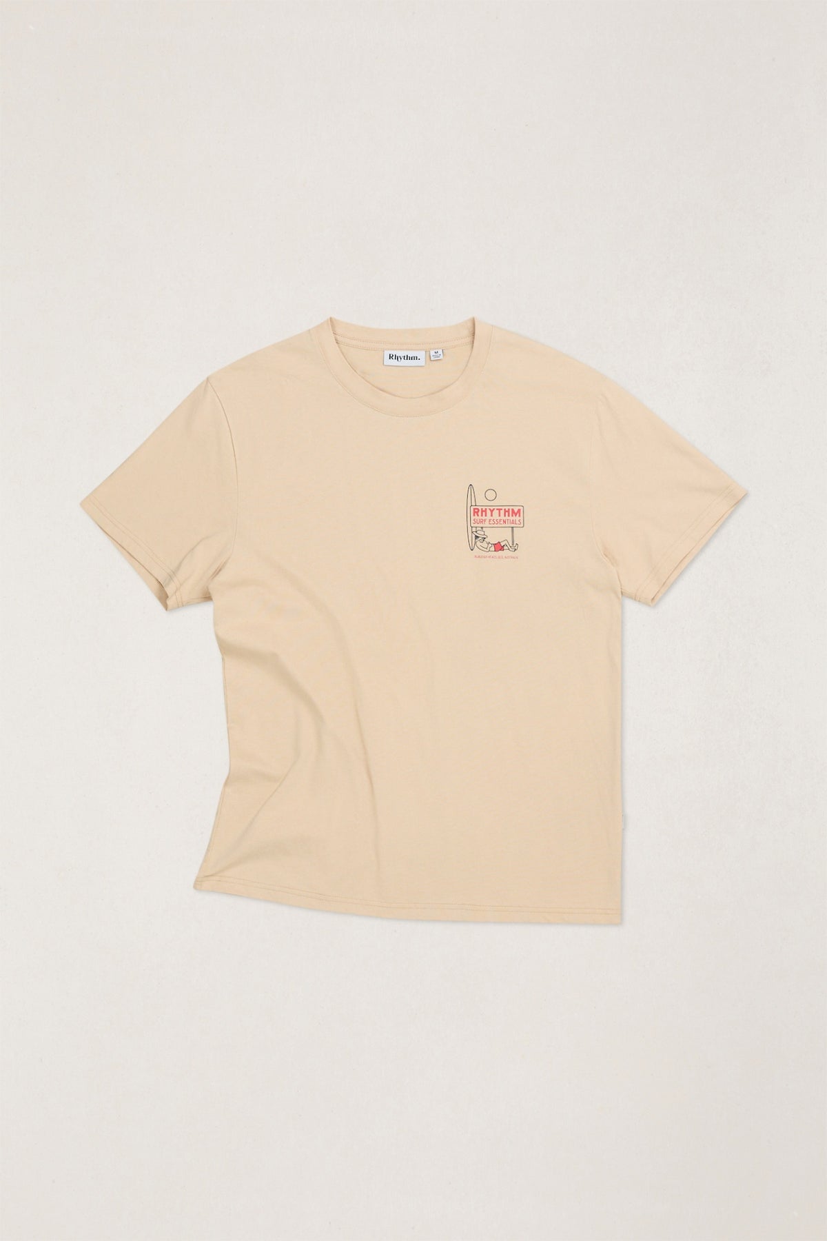 Rhythm Bike Wanderer SS T-Shirt Sand