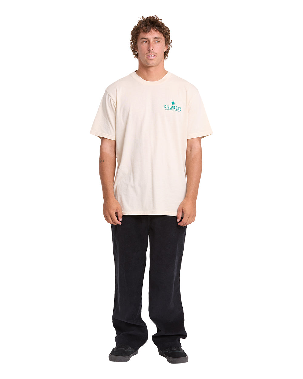 Billabong Glance WW Premium SS T-Shirt Oatmeal