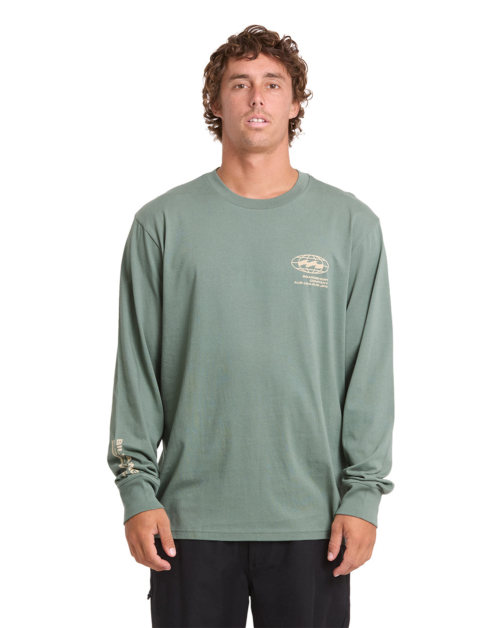Billabong Coordinates ADIV Premium LS T-Shirt Laurel Wreath