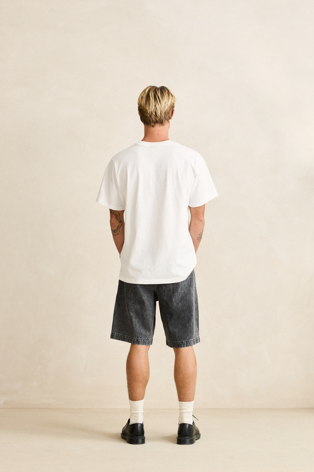 Rhythm Towner Vintage SS T-Shirt Vintage White