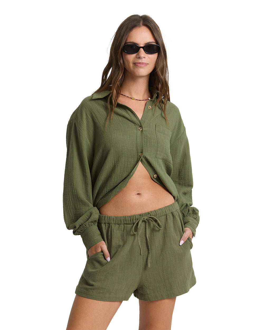 Billabong Wanderer Woven Short Canteen