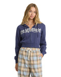 Billabong Mahalo Zip Hood Fleece Classic Navy