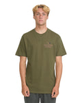 Billabong Island Chain HI Basic SS T-Shirt Military