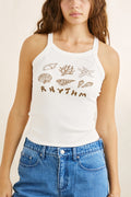 Rhythm Seaside Tank White
