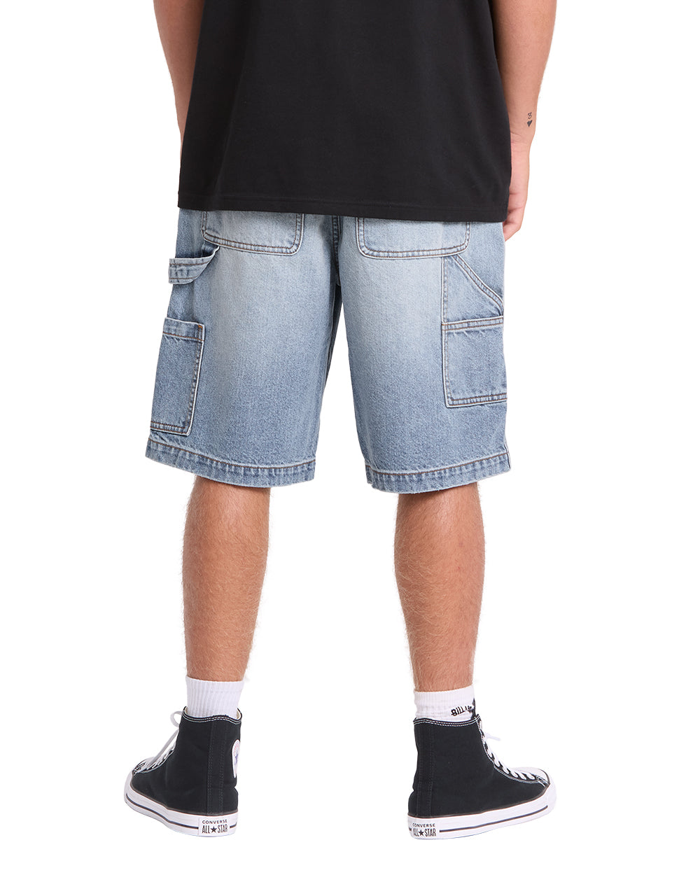 Billabong Bad Dog Short 22 Bleached Blue Wash
