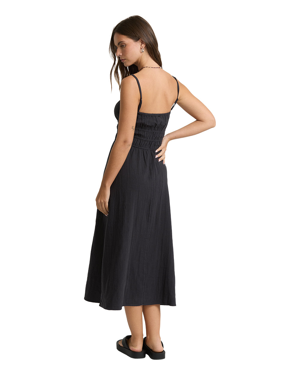 Billabong In The Sky 2 Midi Dress Black Sands