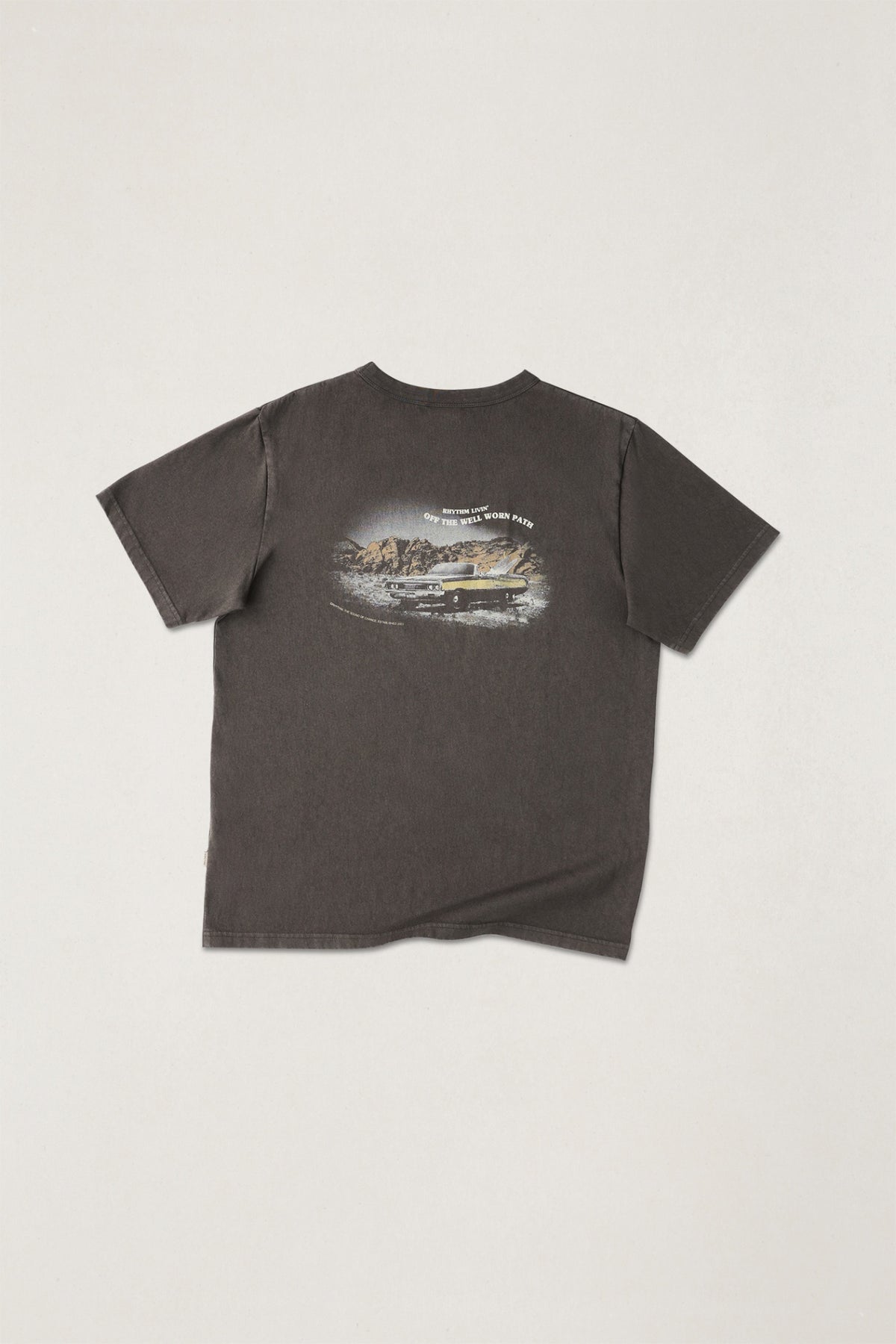Rhythm Heading West Vintage SS T-Shirt Vintage Black