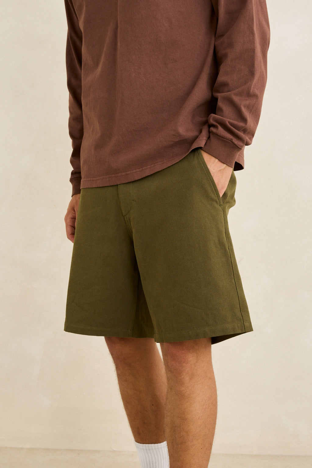 Rhythm Canvas Work Short Olive