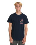 Billabong Oahu HI Basic SS T-Shirt Navy