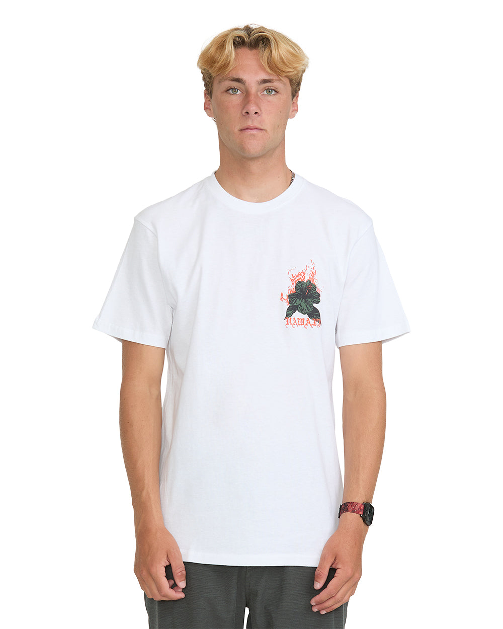 Billabong Oahu HI Basic SS T-Shirt White